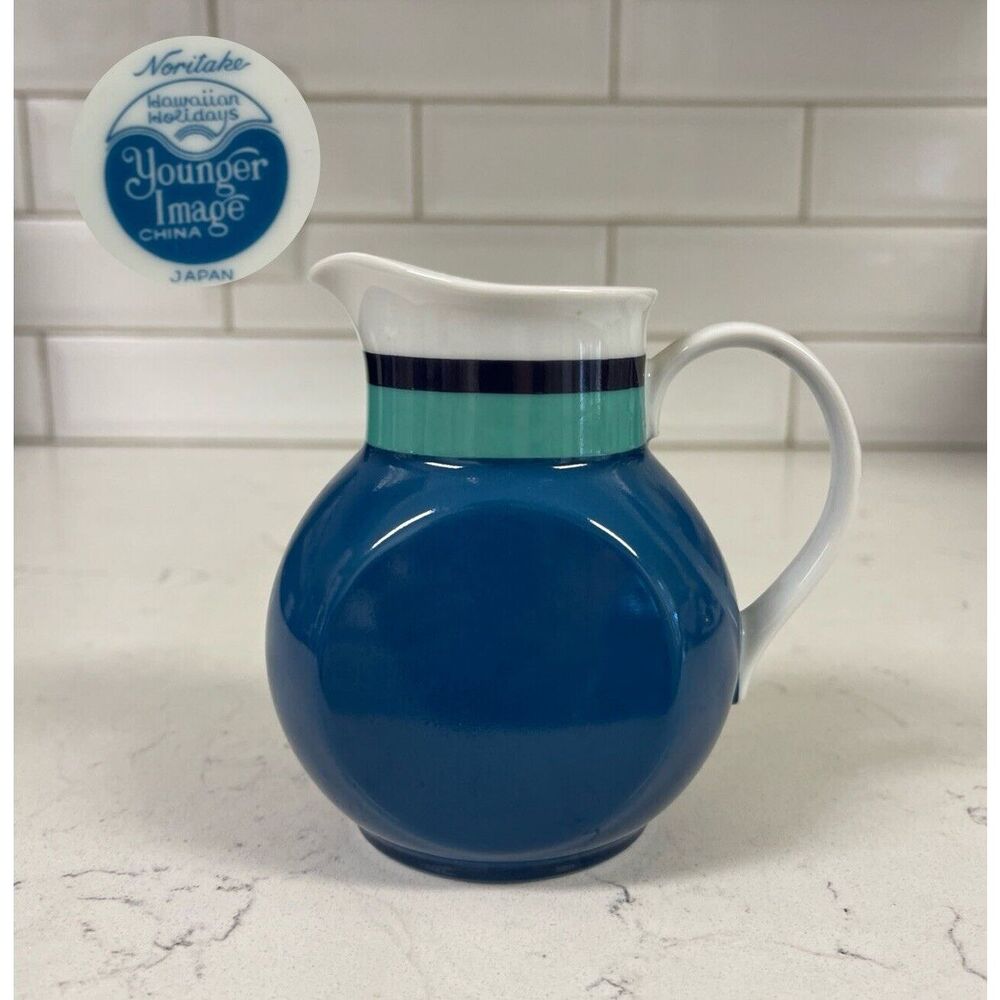 Noritake Hawaiian Holidays Younger Image Waikiki Vintage Creamer / Small Pitcher